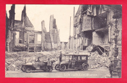 F-59-Lille-28A27  Nach Dem Brande, Véhicules Militaires, Les Ruines, Cpa  - Lille