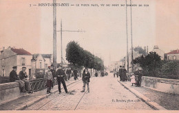 Rosny Sous Bois - Vieux Pays - Vu Du Pont De Chemin De Fer -  CPA °J - Rosny Sous Bois