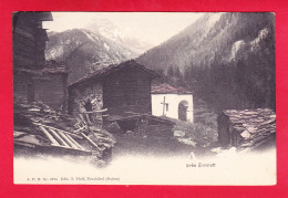 E-Suisse-784Ph48  Près De ZERMATT, Les Chalets Dans La Montagne, Cpa Précurseur BE - Sonstige & Ohne Zuordnung