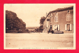 F-79-Bressuire-23Ph75  Avenue De La Gare, Hôtel, Cpa  - Bressuire