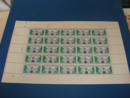 N° 503 En Feuille  De  25 Timbres Entières Neuves - Full Sheets