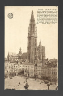 Antwerpen Flèche De La Cathedrale Commune De Schaerbeek Carte D'Honneur 1935 Ecole Moyenne De L' Etat Htje - Antwerpen