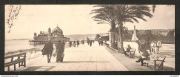 06 - NICE  - La Jetée Promenade - CARTE-LETTRE - 28 X 11 - 1906 - Life In The Old Town (Vieux Nice)