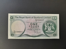 ECOSSE 1 POUND 1981.AUNC(tâches) - 1 Pond