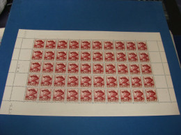 N° 495 En Feuille  De 50 Timbres Entières Neuves - Ganze Bögen