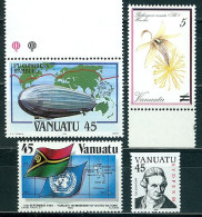 Vanuatu, Lot Timbres Neufs Sans Charnière De 1981, N° 694,709,726,805 Y&T Neufs Sans Charnière Superbes - Vanuatu (1980-...)