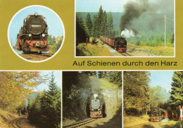 Auf Schienen Durch Den Harz / Schmalspur-Dampflokomotiv En - Eisenbahnen