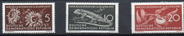 Allemagne De L' Est , DDR  Protection D La Nature XXX 1957 - Nuevos