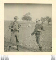 GUERRE D'ALGERIE PHOTO ORIGINALE 9 X 9 CM R1 - Guerra, Militares