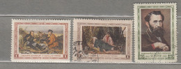 RUSSIA Painting V.Perov Used Mi 1826-1828 #Ru53 - Used Stamps