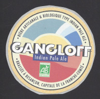 Etiquette De Bière  Indian Pale Ale  -   Brasserie Gangloff  à  Besançon  (25) - Bier