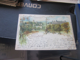 Gruss Aus Bielefeld      Old Litho Postcards - Sonstige & Ohne Zuordnung