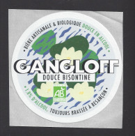 Etiquette De Bière Douce Bisontine   -   Brasserie Gangloff  à  Besançon  (25) - Cerveza