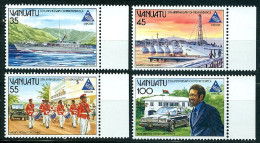 Vanuatu, 5e Anniversaire De L'indépendance, N° 718 à 721 Y&T Neufs Sans Charnière - Vanuatu (1980-...)