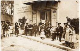 FRANCE - LA CIOTAT Place Esquiros - Carte-photo Devanture CAFÉ J.BONAVITA Bar De La Poste - J.-B. Dallest - Fenouille - La Ciotat