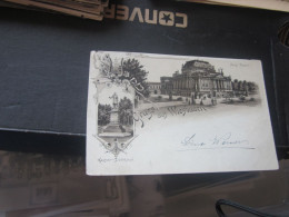 Gruss Aus Wiesbaden Old Litho Postcards - Andere & Zonder Classificatie