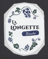 Etiquette De Bière Blanche   -  La Longette  -   Brasserie Novil'bier  à  Novillars  (25) - Bière