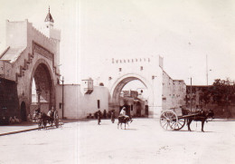 Photographie Photo Vintage Snapshot Afrique Tunisie Bab El Kadra - Africa