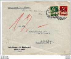 I - 56 - Enveloppe  "remboursement" Envoyée De Bern 1929 - Briefe U. Dokumente