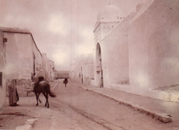 Photographie Photo Vintage Snapshot Afrique Tunisie Kairouan - Africa