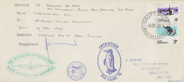 Ross Dependency Antarctic Flight From Christchurch To McMurdo 4 DEC 1976  (RO200) - Briefe U. Dokumente