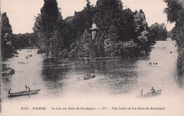 75 - PARIS - Le Lac Du Bois De Boulogne - Parchi, Giardini