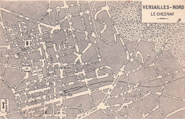 78 - VERSAILLES Nord LE CHESNAY  - Plan De La Ville - Versailles
