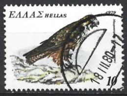 Greece 1979. Scott #1315 (U) Protected Birds, Falcon - Usati