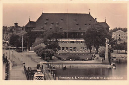 KONSTANZ - Konziliumsgebaude Mit Zeppelindenkmal - Konstanz