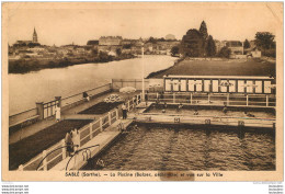 SABLE LA PISCINE ET VUE SUR LA VILLE - Sable Sur Sarthe