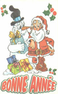 FANTAISIE ILLUSTRATEUR JOYEUX NOEL -  NOEL - BONNE ANNEE - Santa Claus