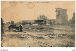 FONTENAY LE COMTE LA GARE VUE INTERIEURE - Fontenay Le Comte