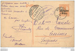 POSTKARTE 1917 AVEC CACHET NAMUR - Guerre 1914-18