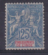 Inde             16 * - Unused Stamps
