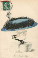 ILLUSTRATEUR ROBERTY " LA MODE 1909 " FEMME AU CHAPEAU MODE FASHION ART NOUVEAU ART DECO ILLUSTRATOR - Other & Unclassified