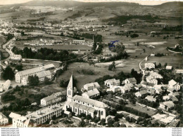 PLAINFAING VUE AERIENNE EGLISE ET SON QUARTIER - Plainfaing