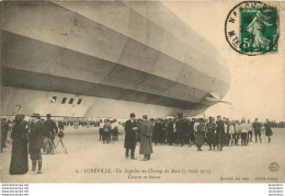 DIRIGEABLE  LUNEVILLE UN ZEPPELIN AU CHAMP DE MARS R1 - Zeppeline