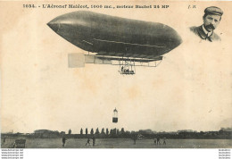 DIRIGEABLE AERONEF MALECOT MOTEUR BUCHET R1 - Airships