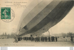 DIRIGEABLE  LUNEVILLE DIRIGEABLE ALLEMAND  TYPE ZEPPELIN - Aeronaves