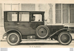 AUTOMOBILE C.I. 4 PLACES  CARTE DU GARAGE DU BERRY - Passenger Cars