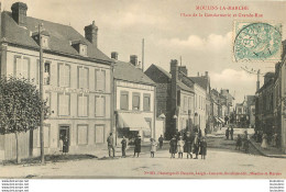 MOULINS LA MARCHE PLACE DE LA GENDARMERIE ET GRANDE RUE - Moulins La Marche