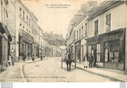 MORTAGNE LA RUE SAINTE CROIX AVEC CACHET 67e REGIMENT INFANTERIE AU VERSO - Mortagne Au Perche