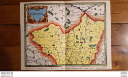 BELLE CARTE GEOGRAPHIQUE LE CONDOMOIS   VOIR LES  SCANS ET PHOTOS TOURISTIQUES 36X27CM - Landkarten