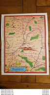 BELLE CARTE GEOGRAPHIQUE LE BASSIGNY VOIR LES  SCANS ET PHOTOS TOURISTIQUES 36X27CM - Carte Geographique