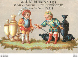 A.J.M. RENNES ET FILS MANUFACTURE DE BROSSERIE PARIS - Other & Unclassified