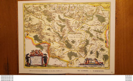 BELLE CARTE GEOGRAPHIQUE LE CHAROLAIS VOIR LES 2 SCANS ET PHOTOS TOURISTIQUES 36X27CM - Geographical Maps