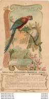 CHOCOLATERIE D'AIGUEBELLE LE MONDE DES OISEAUX CARTE POSTALE DEMI FORMAT - Advertising