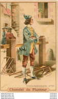 CHROMO CHOCOLAT DU PLANTEUR  VALIQUET  COMMISSIONNAIRE 1750 - Sonstige & Ohne Zuordnung