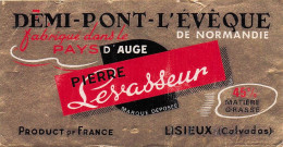 Etiquette DEMI PONT L'EVEQUE Pierre LEVASSEUR - Fromage