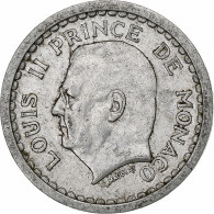 Monaco, Louis II, Franc, 1943, Aluminium, TTB, KM:120 - 1960-2001 Nieuwe Frank